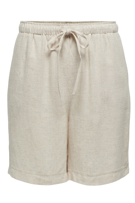 Only beige dames korte broek | Vooraanzicht