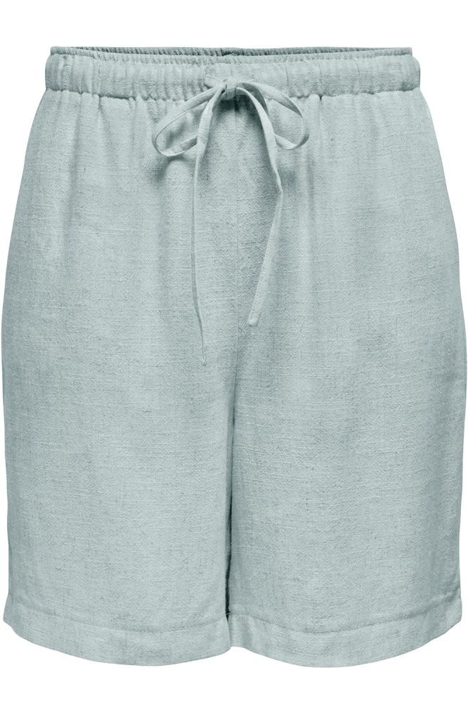 Only groene dames korte broek | Vooraanzicht