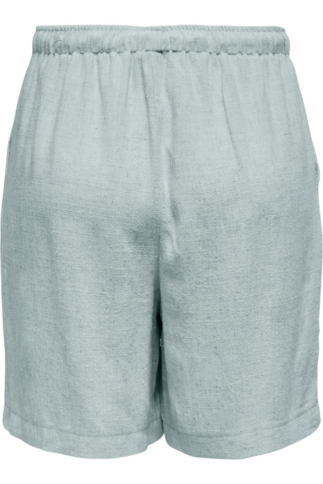 Only groene dames korte broek | Achteraanzicht