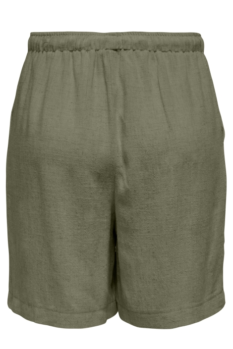 Only groene dames korte broek | Achteraanzicht