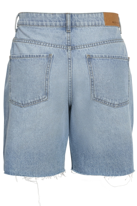 Noisy may blauwe dames korte broek | Achteraanzicht