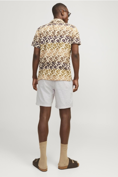 Jack & Jones beige heren korte broek | 