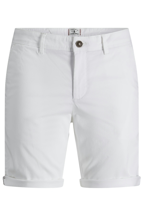 Jack & Jones witte heren korte broek | Vooraanzicht
