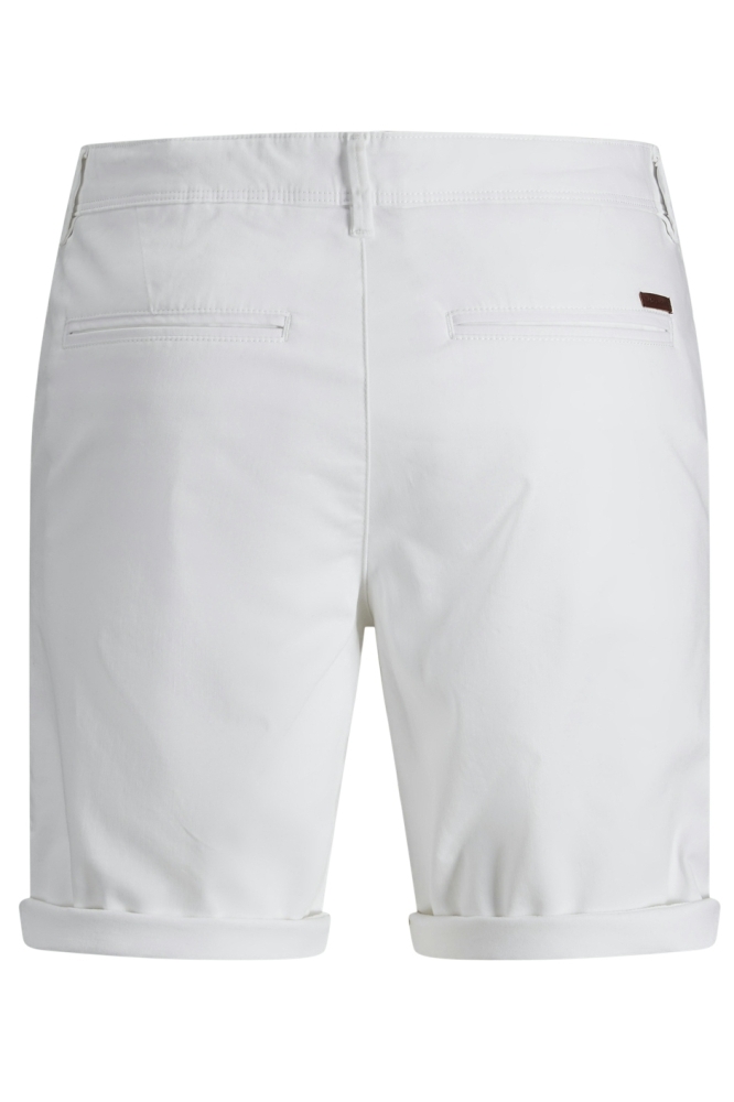 Jack & Jones witte heren korte broek | Achteraanzicht