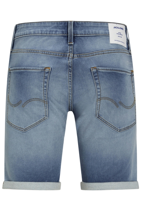 Jack & Jones blauwe heren korte broek | Achteraanzicht