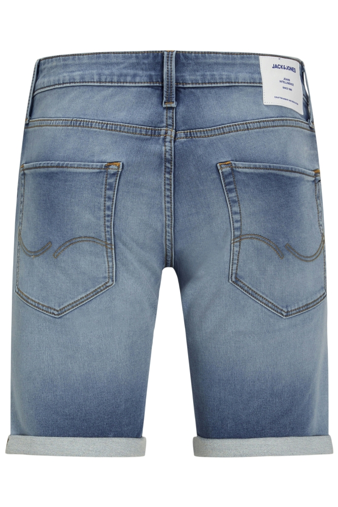 Jack & Jones blauwe heren korte broek | Achteraanzicht