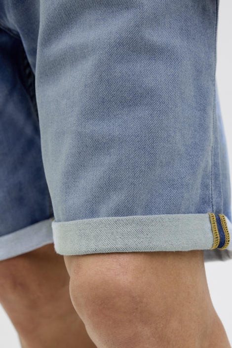 Jack & Jones blauwe heren korte broek | Close up