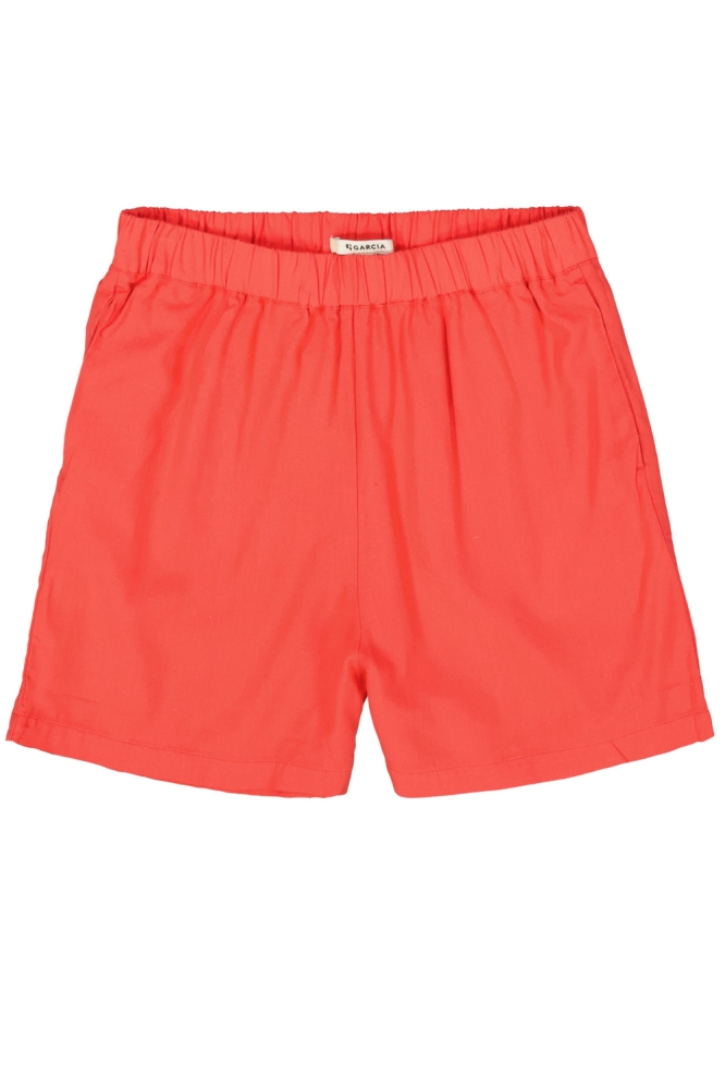 Garcia rode dames korte broek | Vooraanzicht