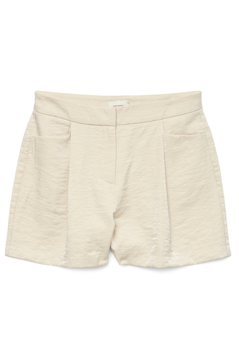 Vero Moda beige dames korte broek | Vooraanzicht