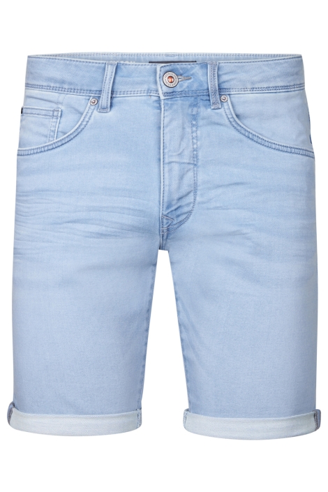 Petrol Industries blauwe heren korte broek | Vooraanzicht