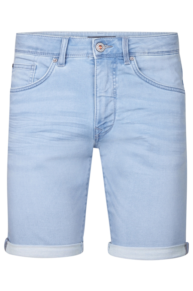 Petrol Industries blauwe heren korte broek | Vooraanzicht