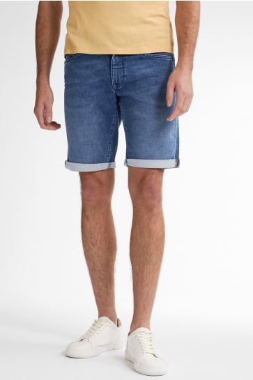 Petrol Industries Korte broek JACKSON JOGG DENIM SHORTS SAILFISH M ROS SHO001 5701