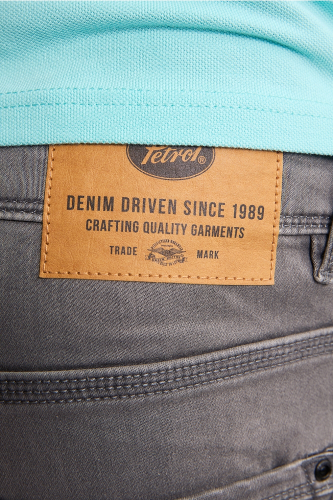 Petrol Industries grijze heren korte broek | Unique Selling Point