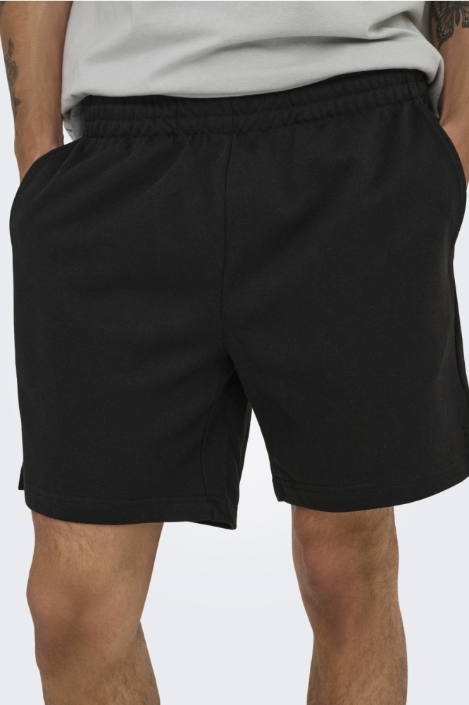 Only & Sons zwarte heren korte broek | Model