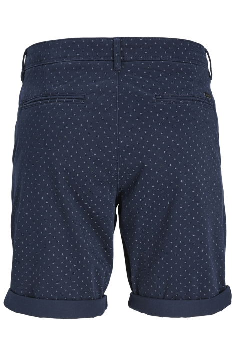 Jack & Jones blauwe heren korte broek | Achteraanzicht