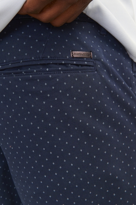 Jack & Jones blauwe heren korte broek | Kleurstaal