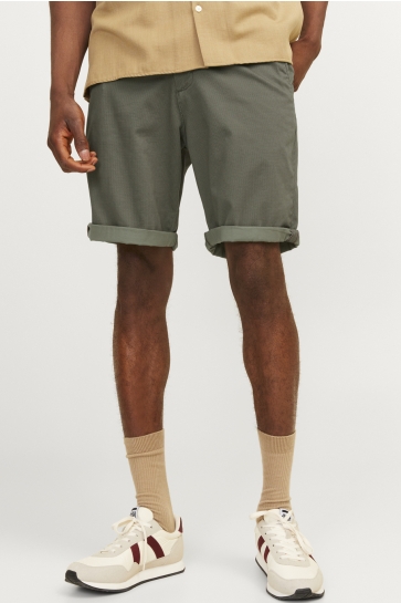 Jack & Jones Korte broek JPSTBOWIE SHORTS SA PRINTED MID SN 12230336 OLIVE NIGHT