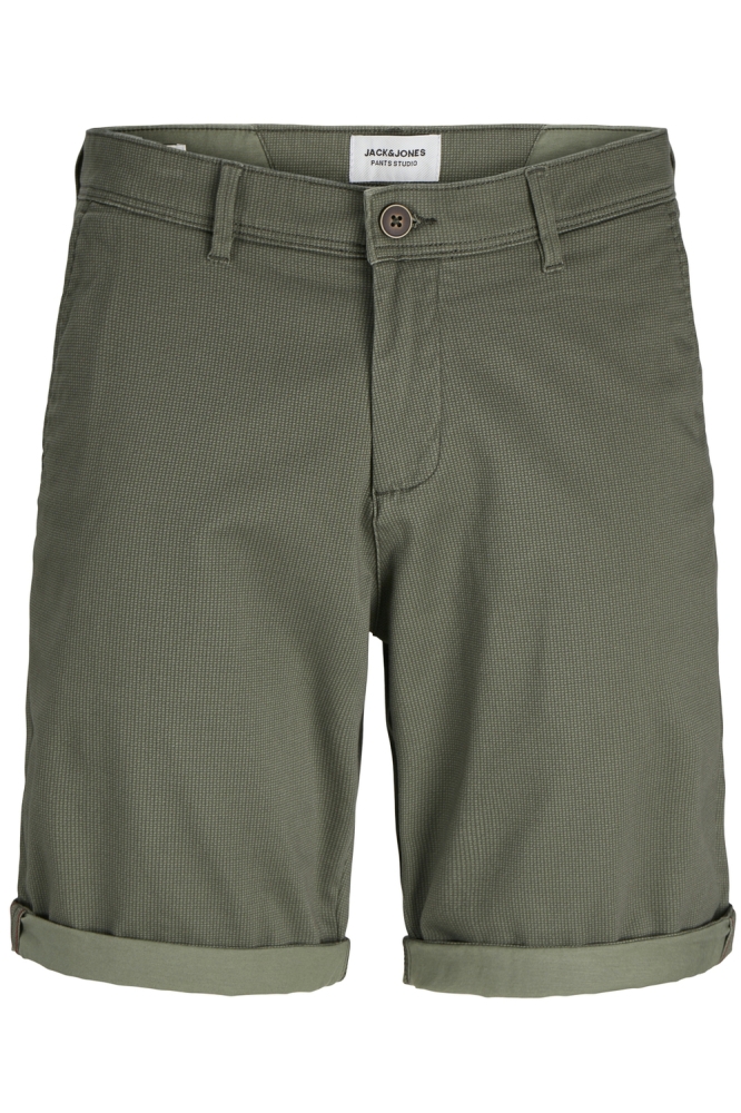 Jack & Jones groene heren korte broek | Vooraanzicht
