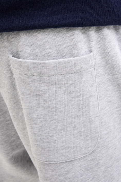 Jack & Jones grijze heren korte broek | Kleurstaal