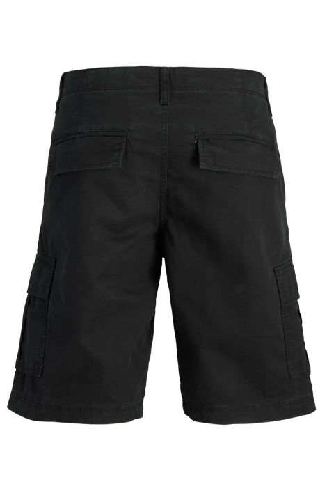 Jack & Jones zwarte heren korte broek | Achteraanzicht