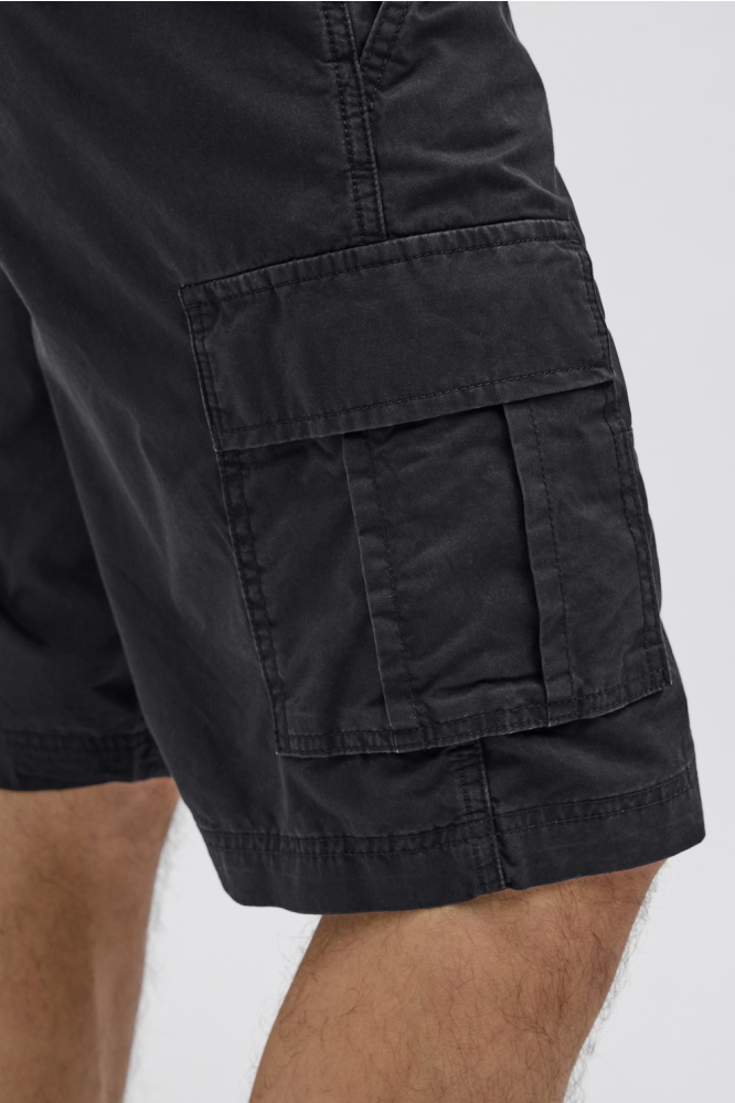 Jack & Jones zwarte heren korte broek | Close up