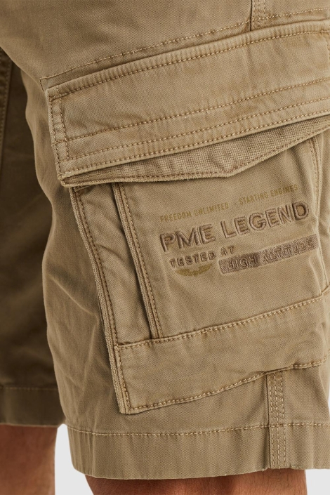 PME legend taupe heren korte broek | Unique Selling Point