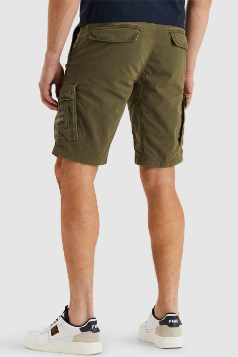 PME legend groene heren korte broek | Model achteraanzicht