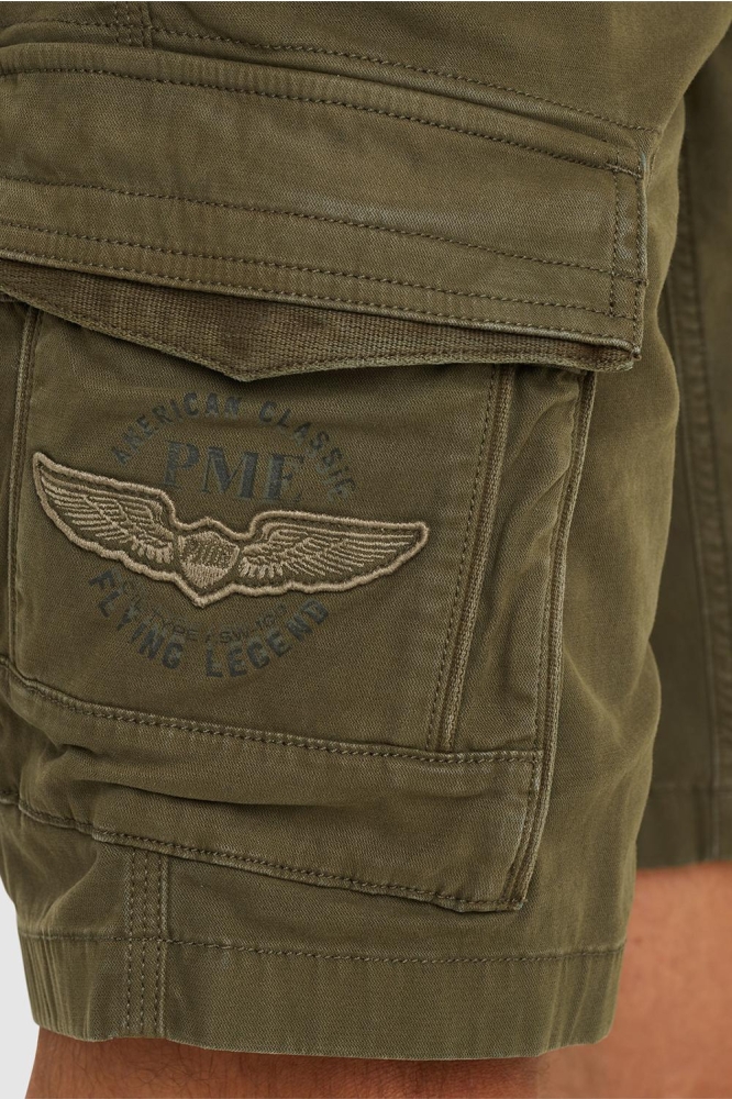 PME legend groene heren korte broek | Close up