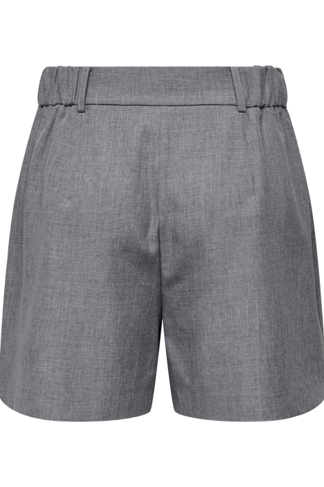 Only grijze dames korte broek | Achteraanzicht