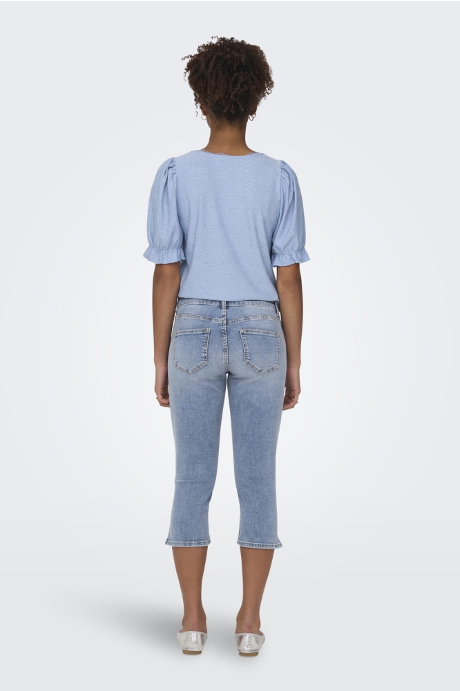 Only blauwe dames jeans | Model