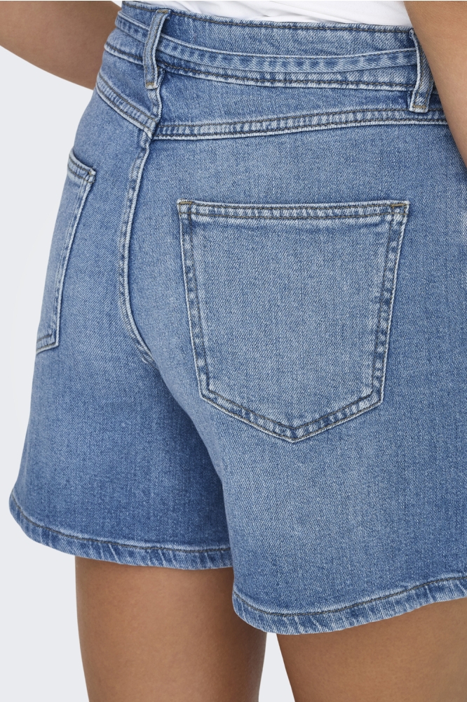 Only blauwe dames korte broek | Close up