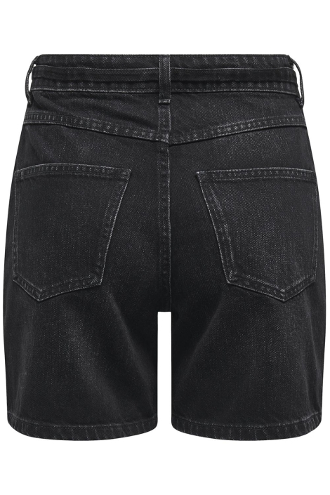 Only zwarte dames korte broek | Achteraanzicht