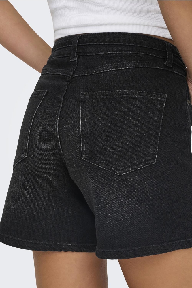 Only zwarte dames korte broek | Close up