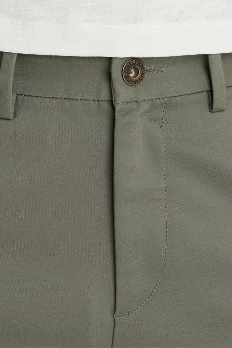 Cast Iron groene heren korte broek | Close up