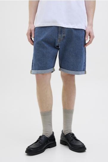 JJ Rebel Broek JREBJOE JJCRAFT SHORTS AT 760 SN 12270463 Blue Denim