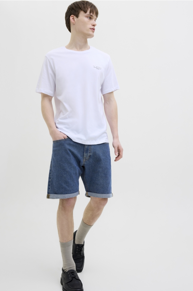 JJ Rebel blauwe heren korte broek | Model