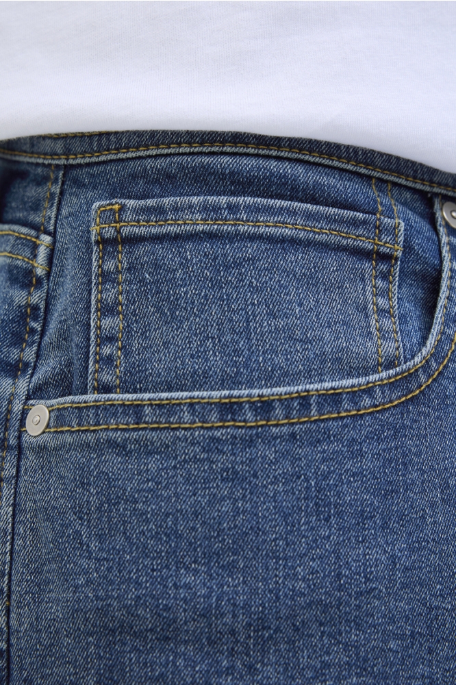 JJ Rebel blauwe heren korte broek | Kleurstaal