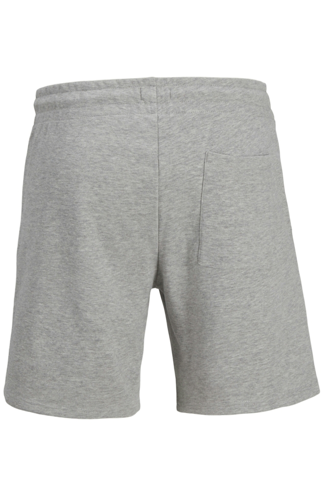 JJ Rebel grijze heren korte broek | Achteraanzicht