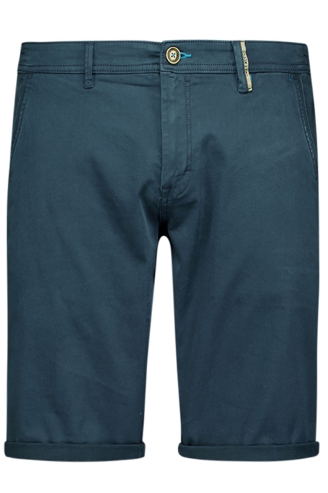 NO-EXCESS blauwe heren korte broek | Vooraanzicht