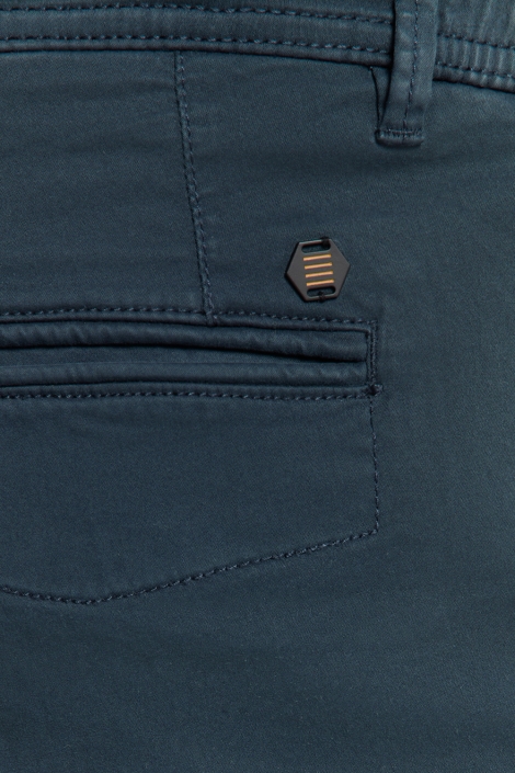 NO-EXCESS blauwe heren korte broek | Close up