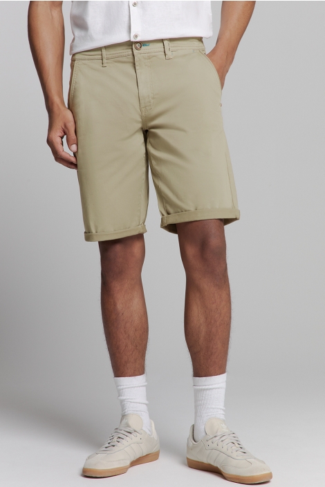 NO-EXCESS groene heren korte broek | Model vooraanzicht