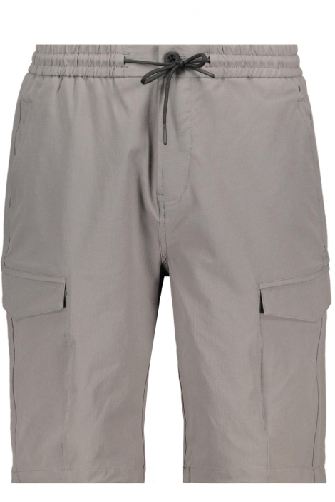 Cast Iron grijze heren korte broek | Vooraanzicht