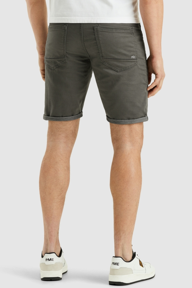 PME legend grijze heren korte broek | Model achteraanzicht