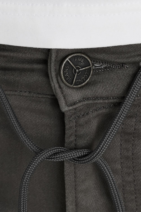 PME legend grijze heren korte broek | Close up