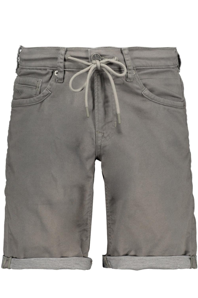 PME legend grijze heren korte broek | Vooraanzicht