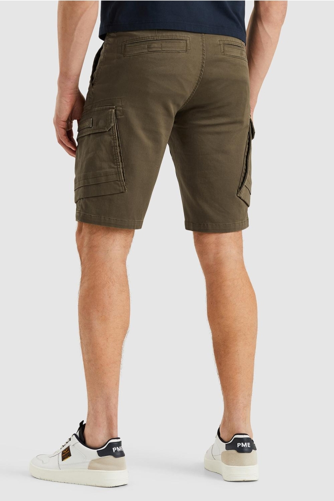 PME legend groene heren korte broek | Model achteraanzicht