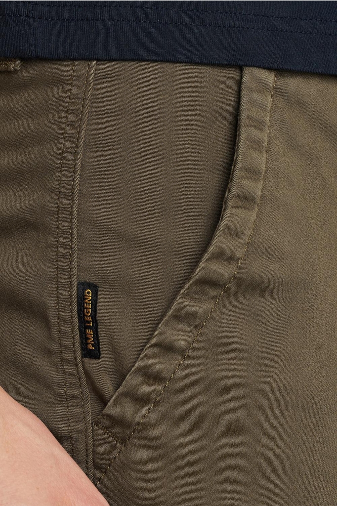 PME legend groene heren korte broek | Close up