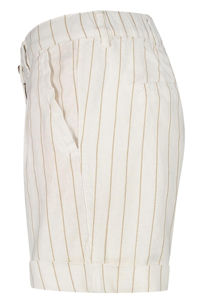 Red Button beige dames korte broek | Zijaanzicht