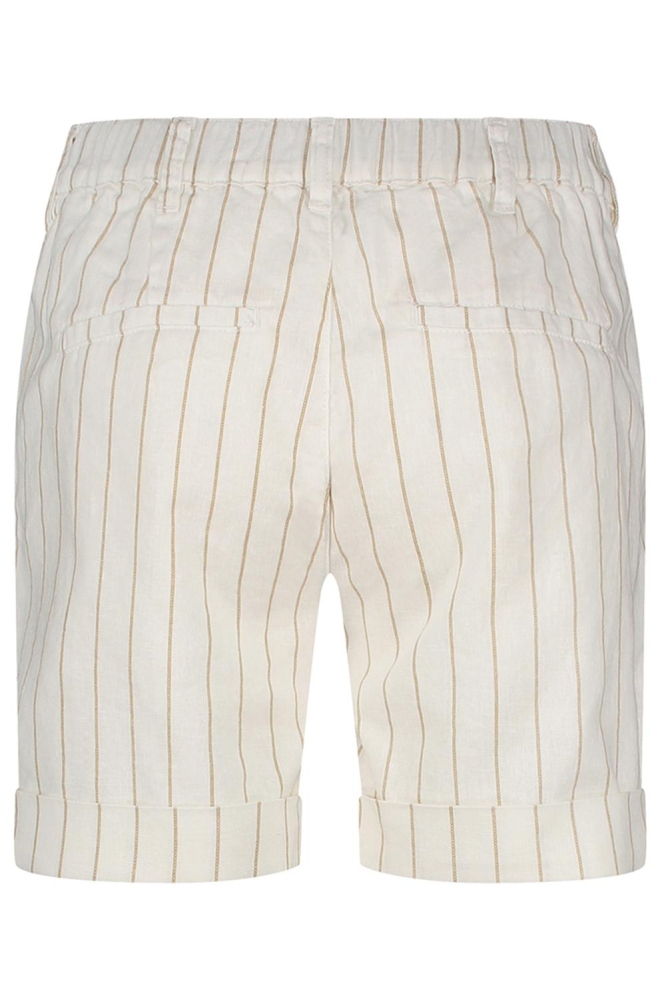 Red Button beige dames korte broek | Achteraanzicht