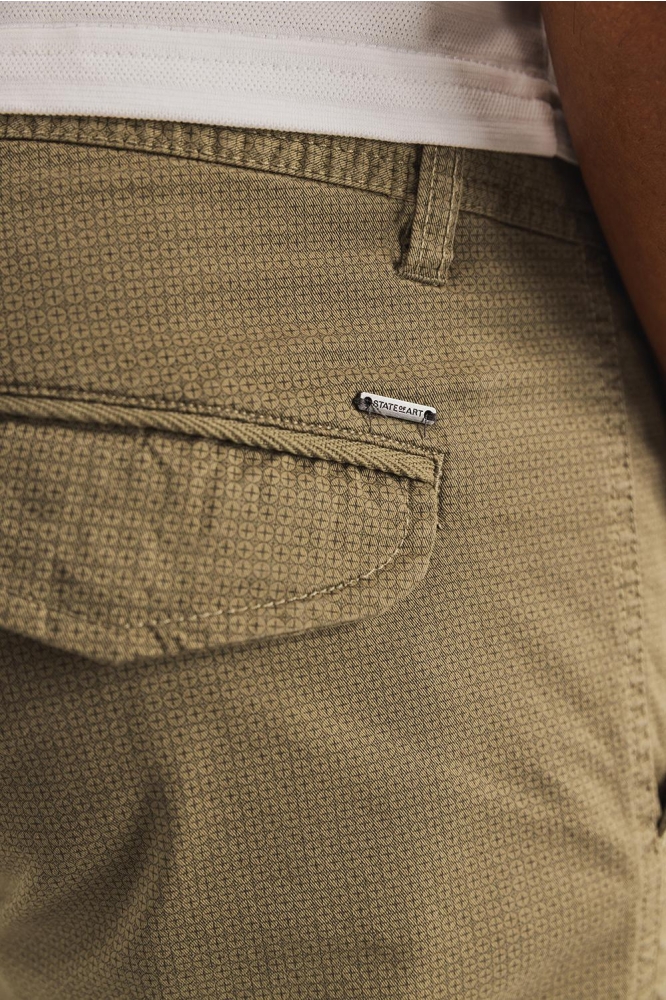 State of Art bruine heren korte broek | Kleurstaal